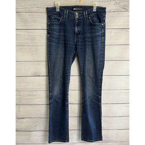 Womens Levi's Size 14 M. Mid Rise Skinny Stretch Jeans. Blue Denim